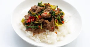 Beef Pepper Rice