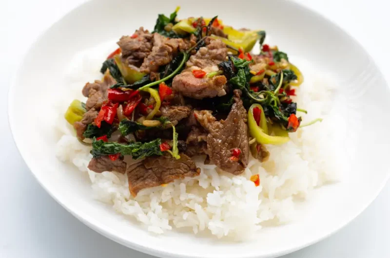 The Famous Beef Pepper Rice Recipe